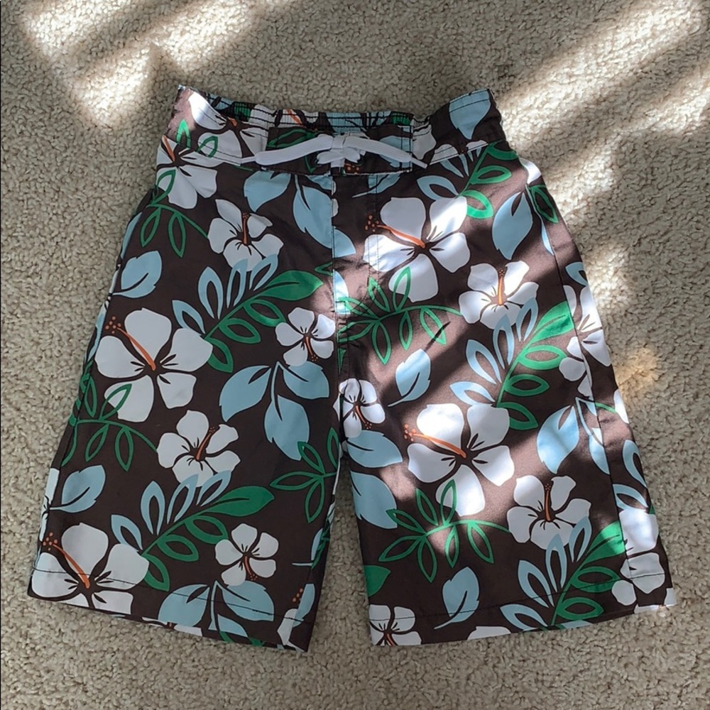 Janie and Jack swim trunks size 4 GUC